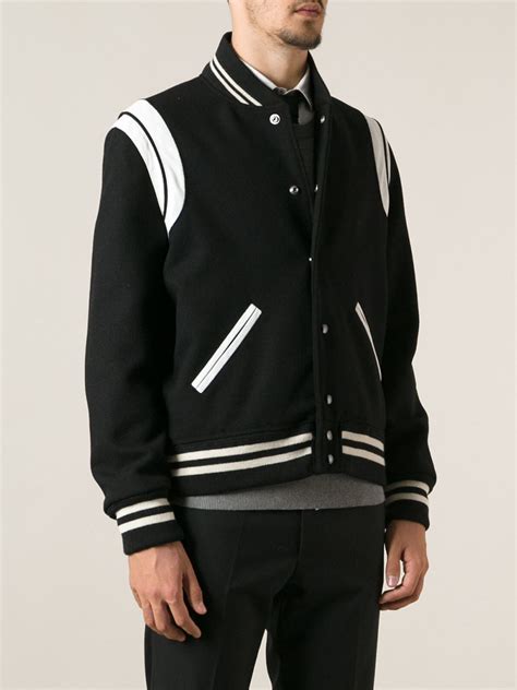 saint laurent teddy jacket men